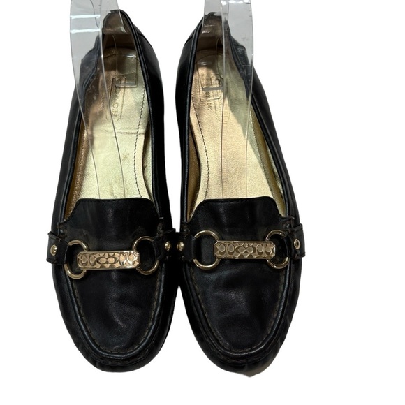 Coach Eileen brown leather Loafers Horsebit Buckle Slip On Shoes Womens Size 6.5 - Picture 2 of 9